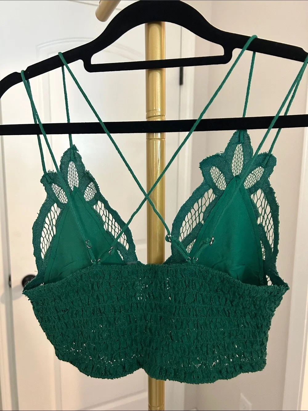 FP One Green Lace Bralette